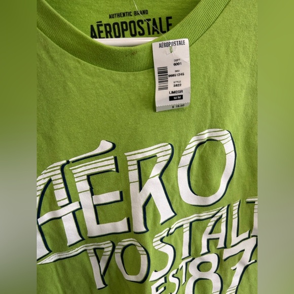Green Aeropostal T-Shirt Medium - Picture 2 of 7